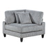 9688GY-CR Corner Seat - 9688GY-CR