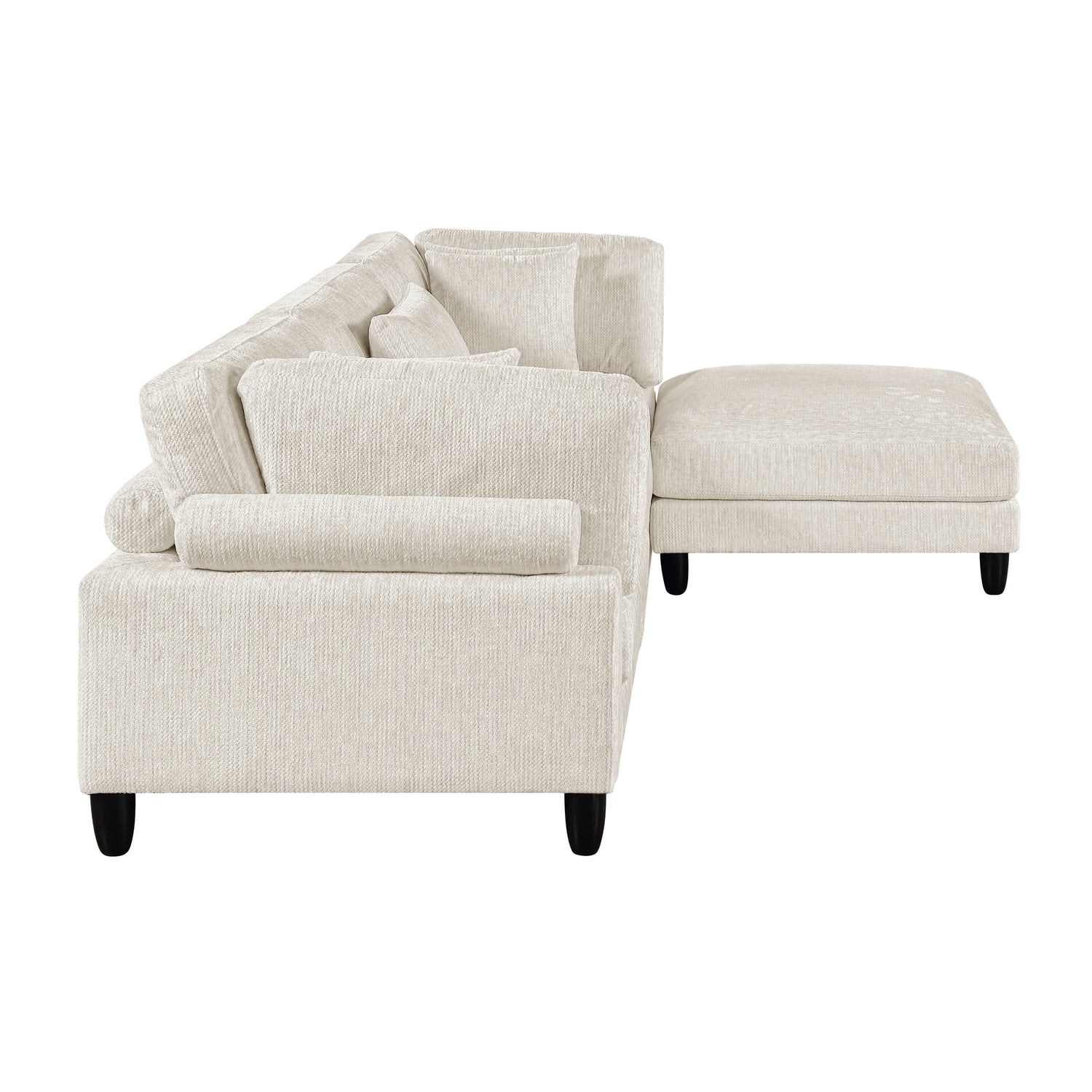 9688NBE*42CRACOT (4)4-Piece Modular Sectional with Ottoman - 9688NBE*42CRACOT