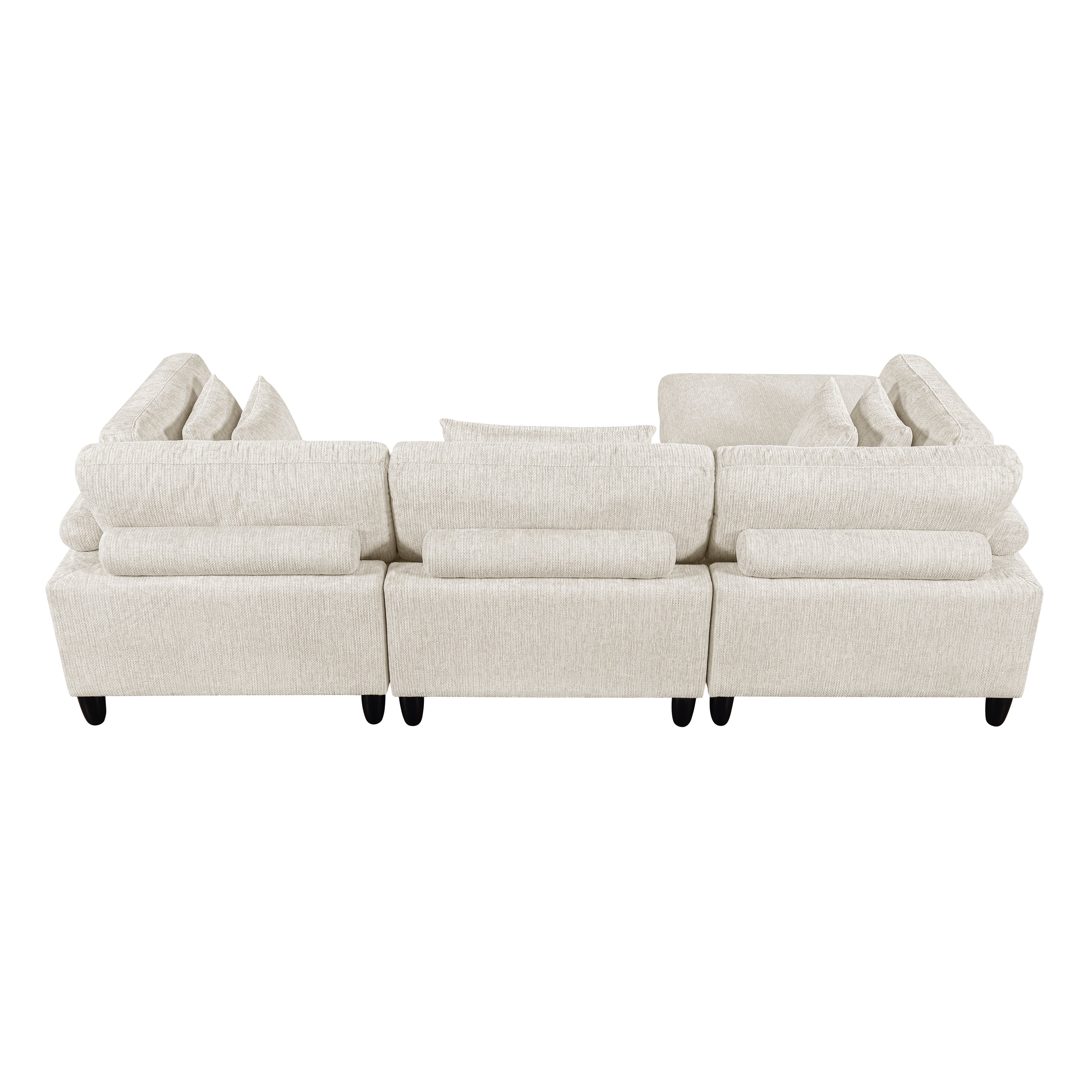 9688NBE*42CRACOT (4)4-Piece Modular Sectional with Ottoman - 9688NBE*42CRACOT