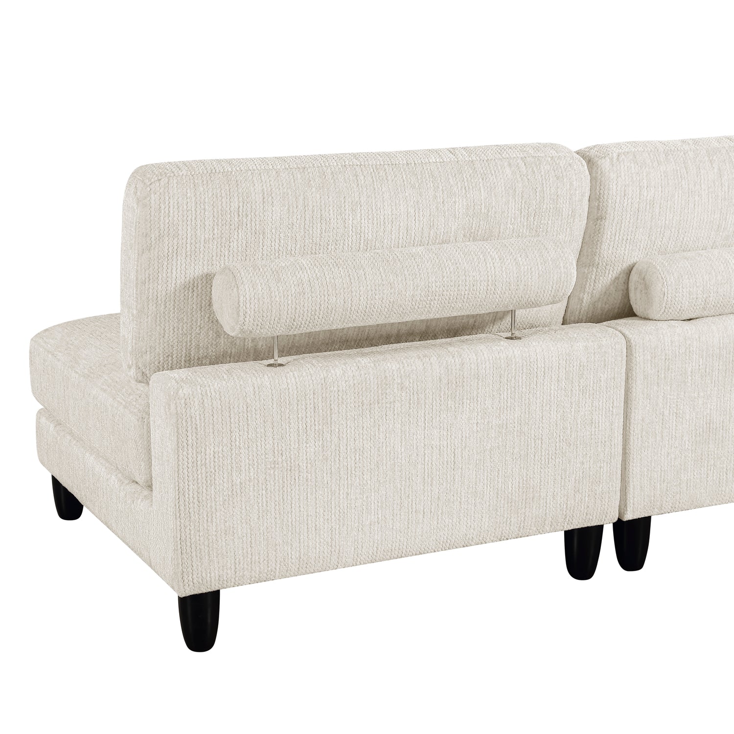 9688NBE*62CR2AC2OT (6)6-Piece Modular Sectional with Ottomans - 9688NBE*62CR2AC2OT