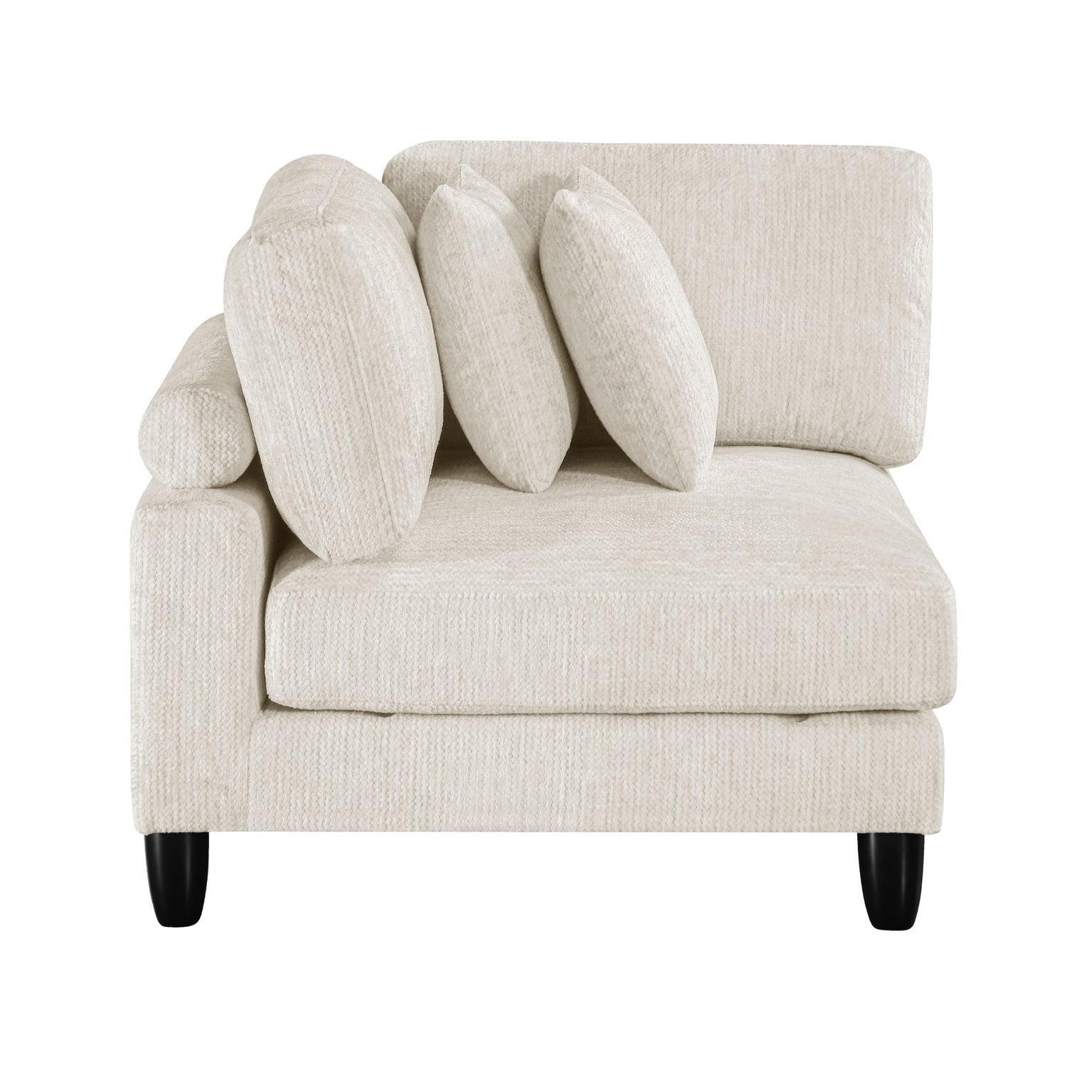 9688NBE*62CR2AC2OT (6)6-Piece Modular Sectional with Ottomans - 9688NBE*62CR2AC2OT