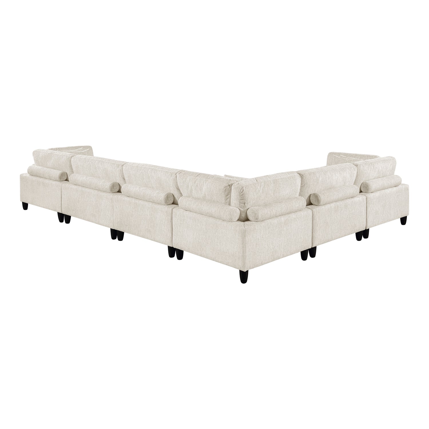 9688NBE*63CR3AC (6)6-Piece Modular Sectional - 9688NBE*63CR3AC