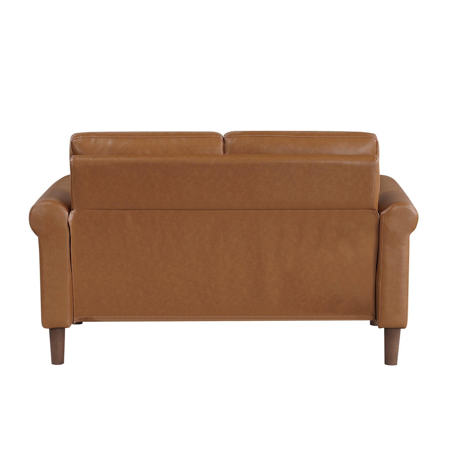 9690BRW*2 2pc Set: Sofa, Love - 9690BRW*2