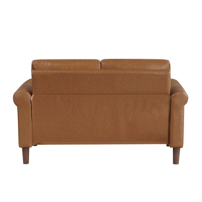 9690BRW-2 Love Seat - 9690BRW-2
