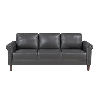 9690DGY*2 2pc Set: Sofa, Love - 9690DGY*2