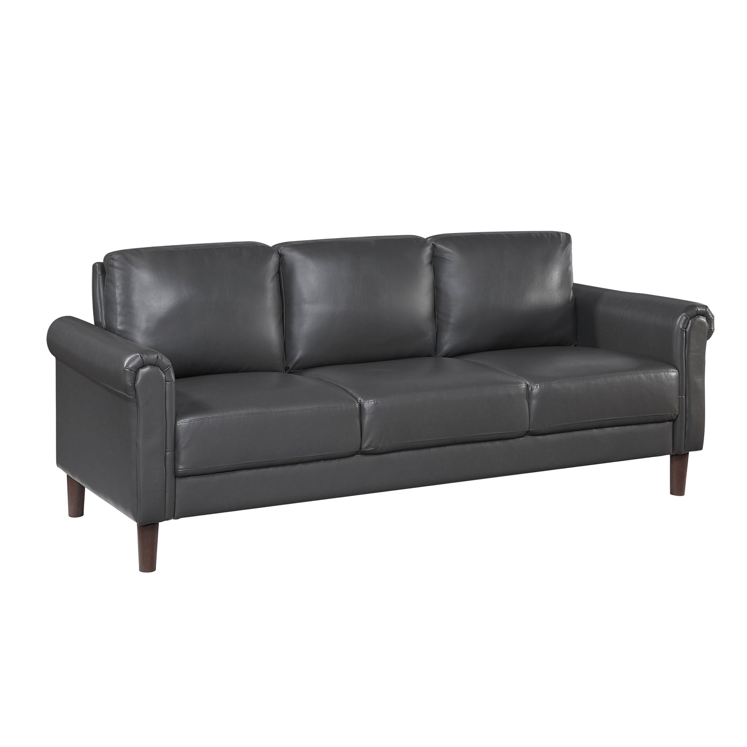 9690DGY*2 2pc Set: Sofa, Love - 9690DGY*2