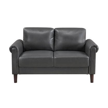 9690DGY-2 Love Seat - 9690DGY-2
