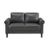 9690DGY-2 Love Seat - 9690DGY-2