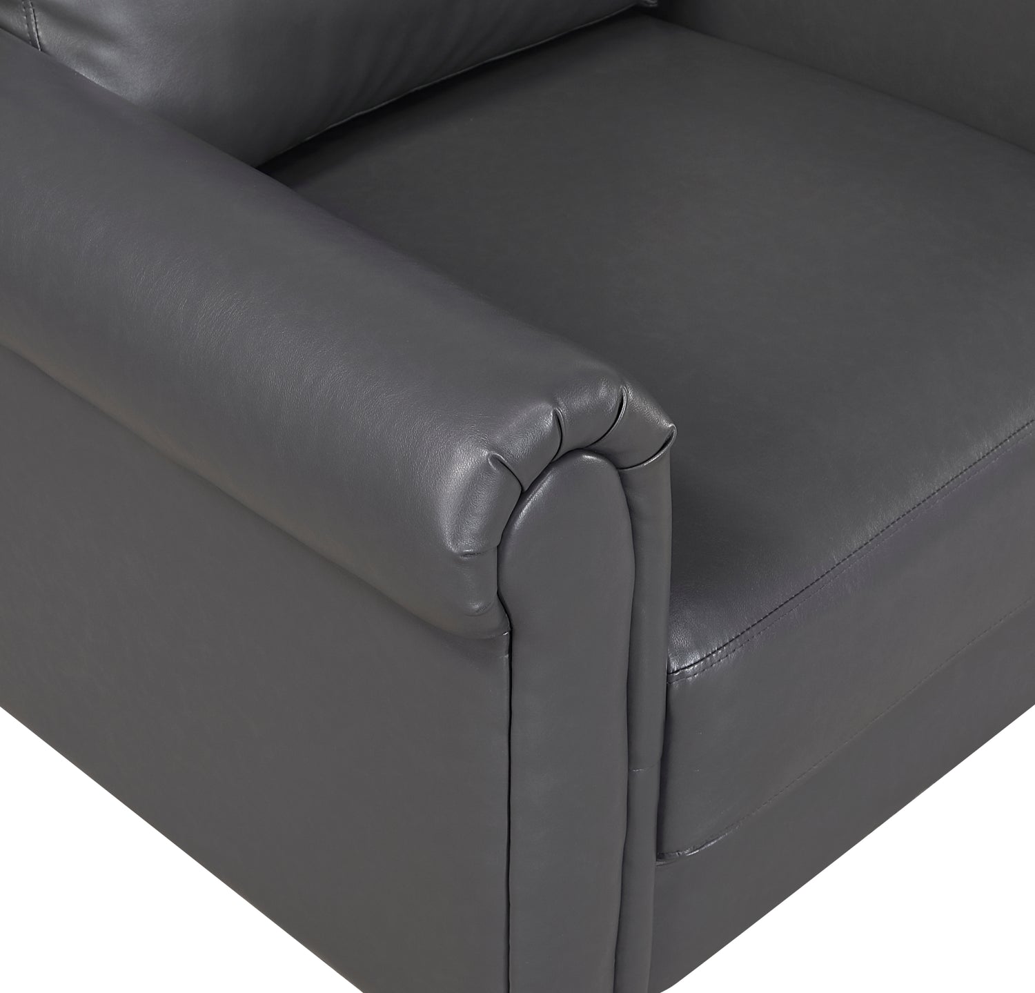 9690DGY-2 Love Seat - 9690DGY-2