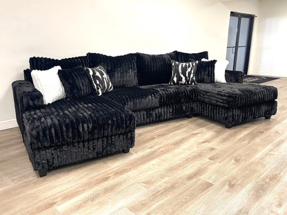 9700 - Sectional Black - 9700 - Sectional Black