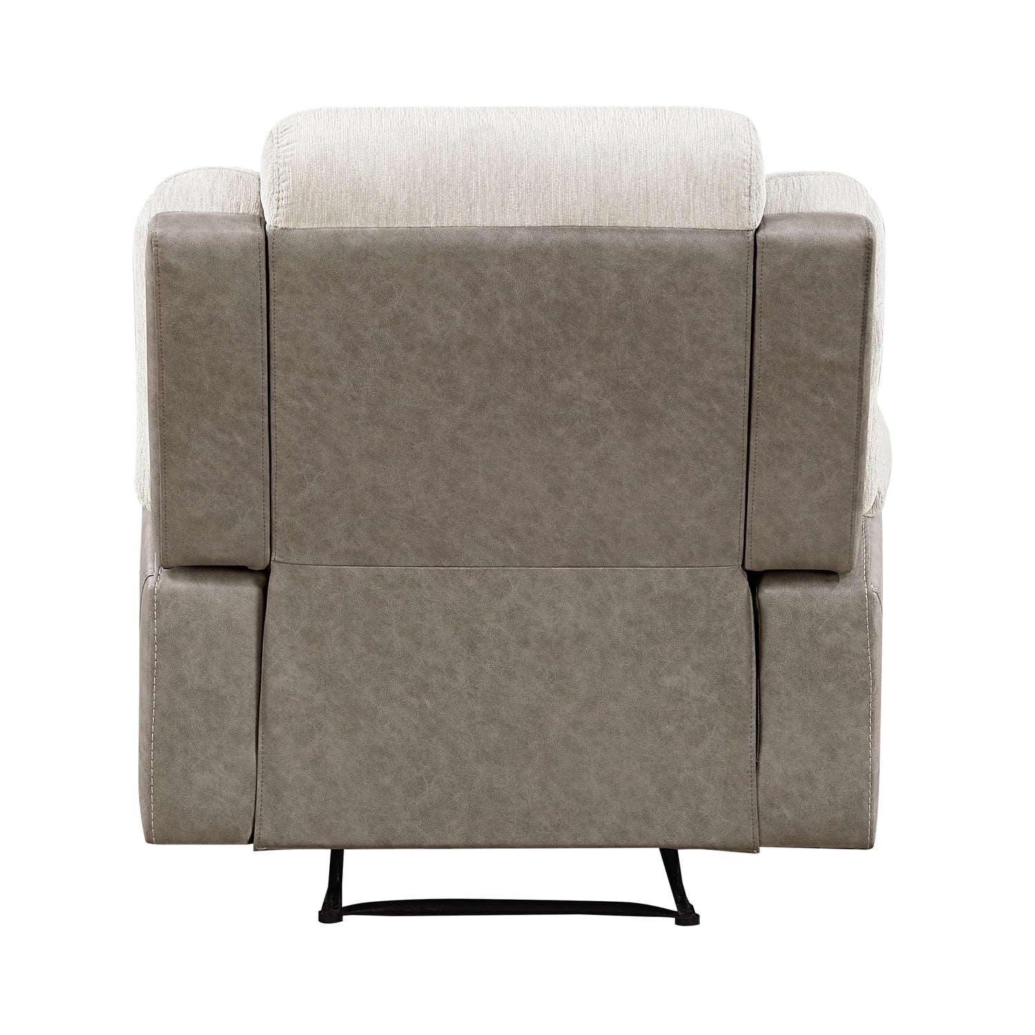 Harriette Beige/Brown Double Reclining Living Room Set from Homelegance - Luna Furniture