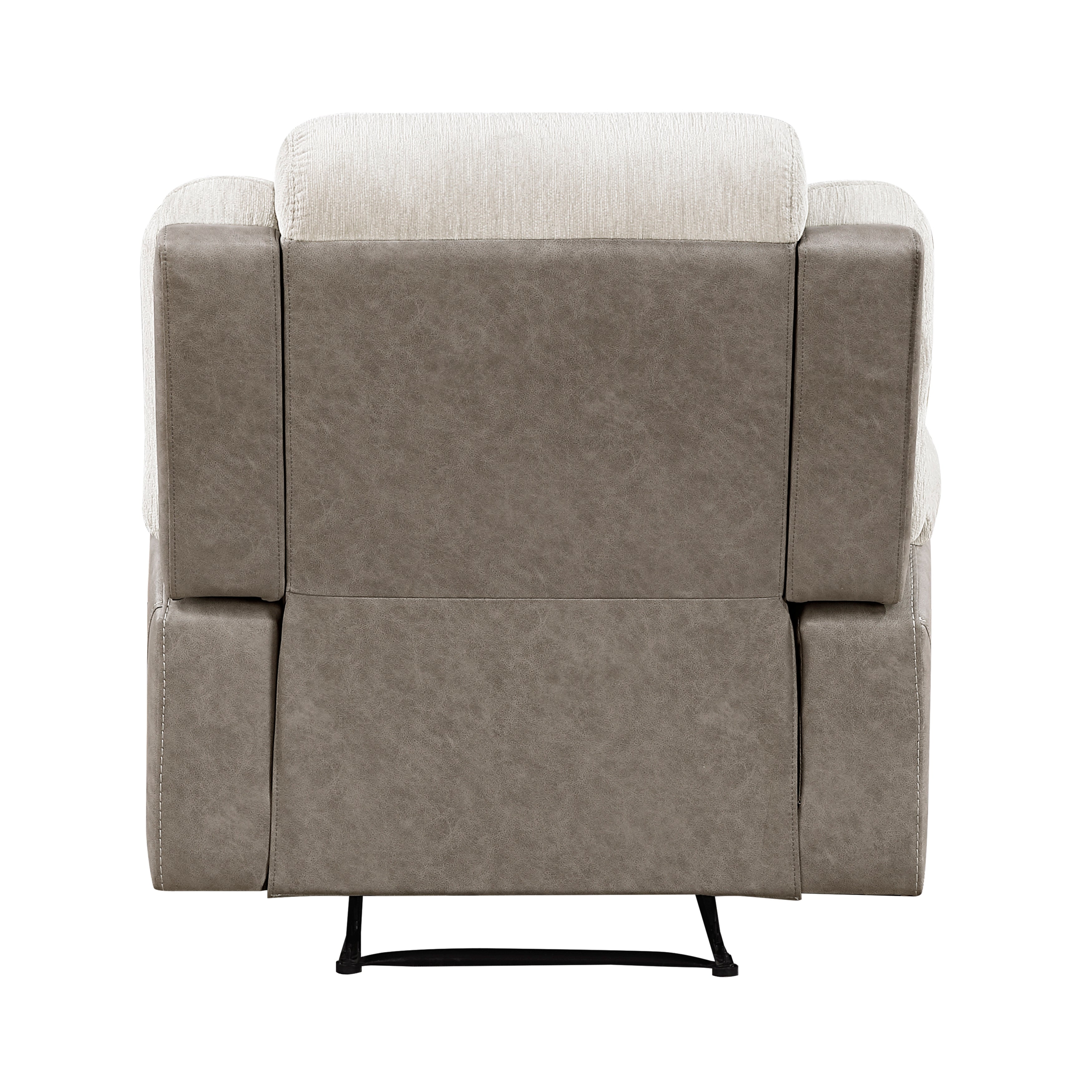 Harriette Beige/Brown Double Reclining Living Room Set from Homelegance - Luna Furniture