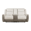 9703BE-2 Double Reclining Love Seat with Center Console - 9703BE-2