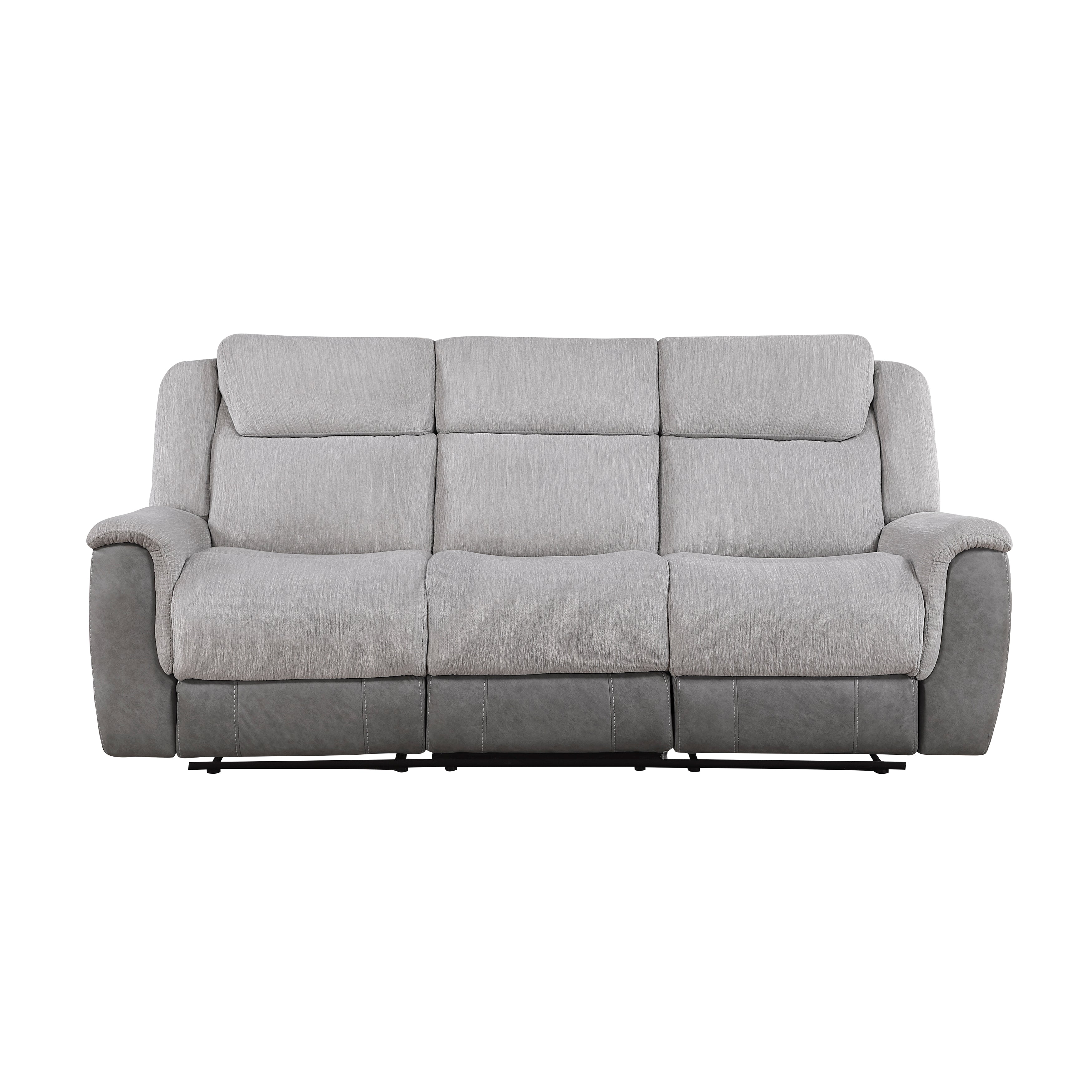 9703GY*2 2pc Set: Sofa, Love - 9703GY*2