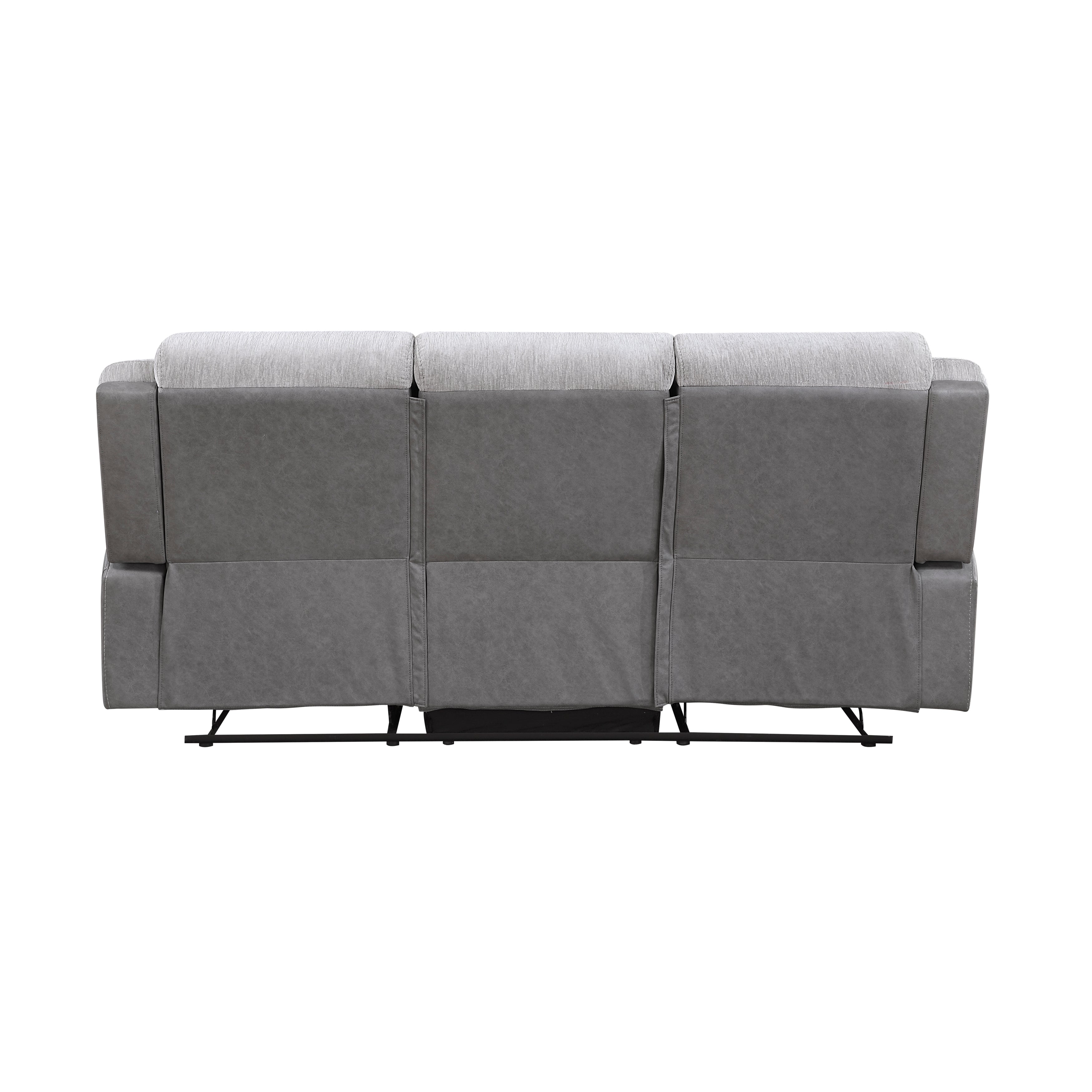 9703GY*2 2pc Set: Sofa, Love - 9703GY*2