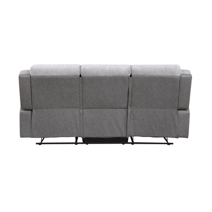 9703GY*2 2pc Set: Sofa, Love - 9703GY*2