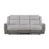9703GY-3 Double Reclining Sofa - 9703GY-3