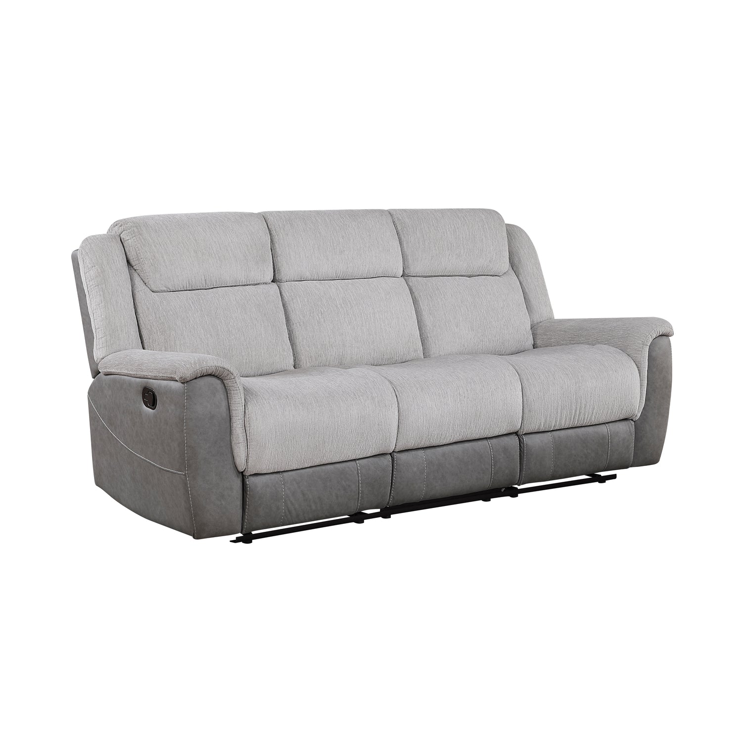 9703GY-3 Double Reclining Sofa - 9703GY-3