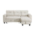 9705BE*32AVC (3)Sectional with Reversible Chaise, Pull-out Bed, Shelves and Charging Ports - 9705BE*32AVC