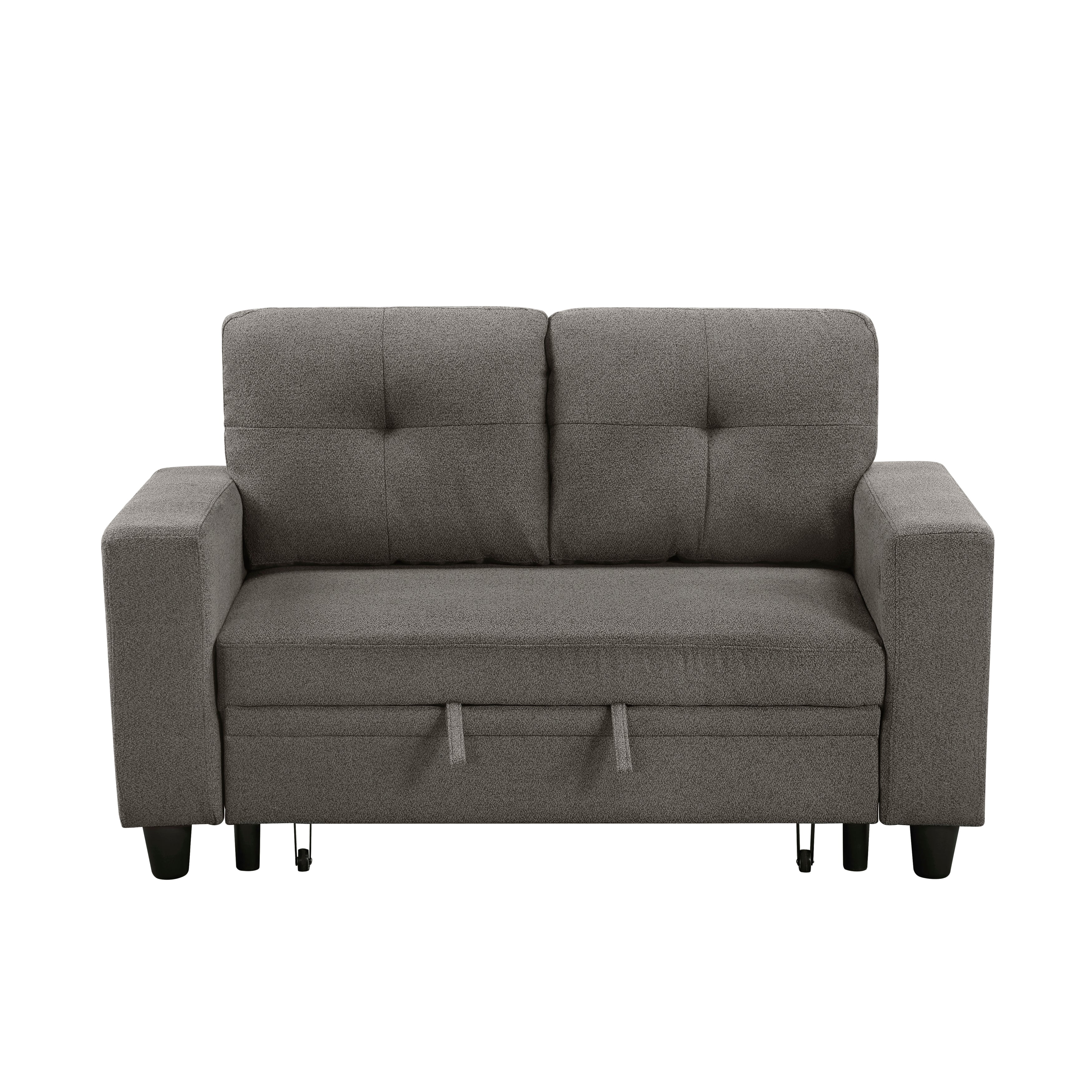 9705DB-2* (2)Love Seat with Pull-out Bed, Shelves and Charging Ports - 9705DB-2*