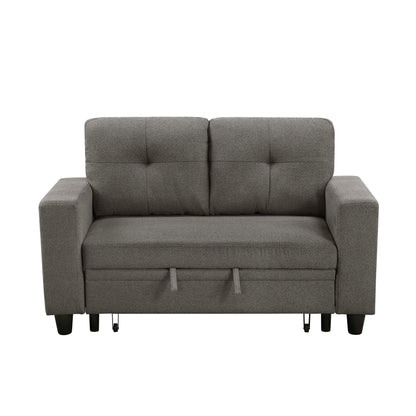 9705DB-2* (2)Love Seat with Pull-out Bed, Shelves and Charging Ports - 9705DB-2*