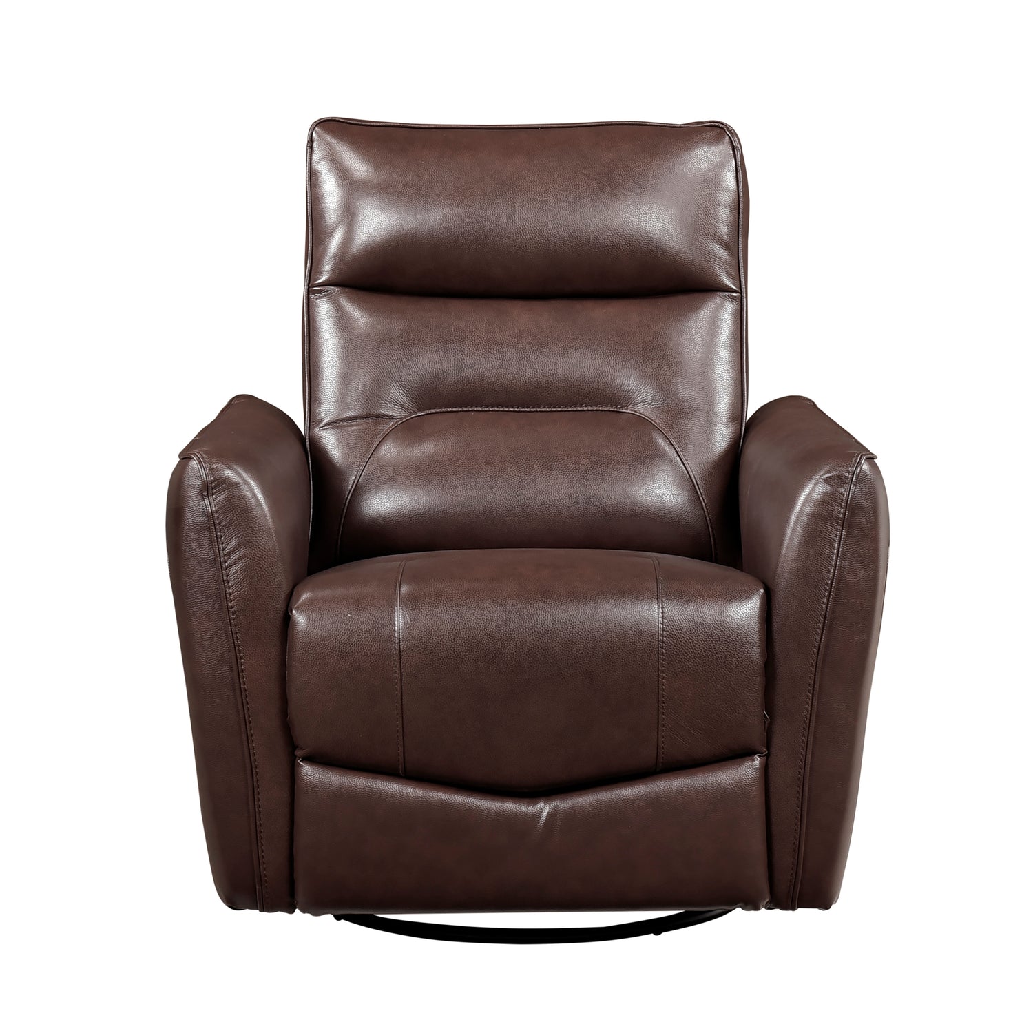 9713BRW-1SW Swivel Glider Reclining Chair - 9713BRW-1SW