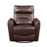 9713BRW-1SW Swivel Glider Reclining Chair - 9713BRW-1SW