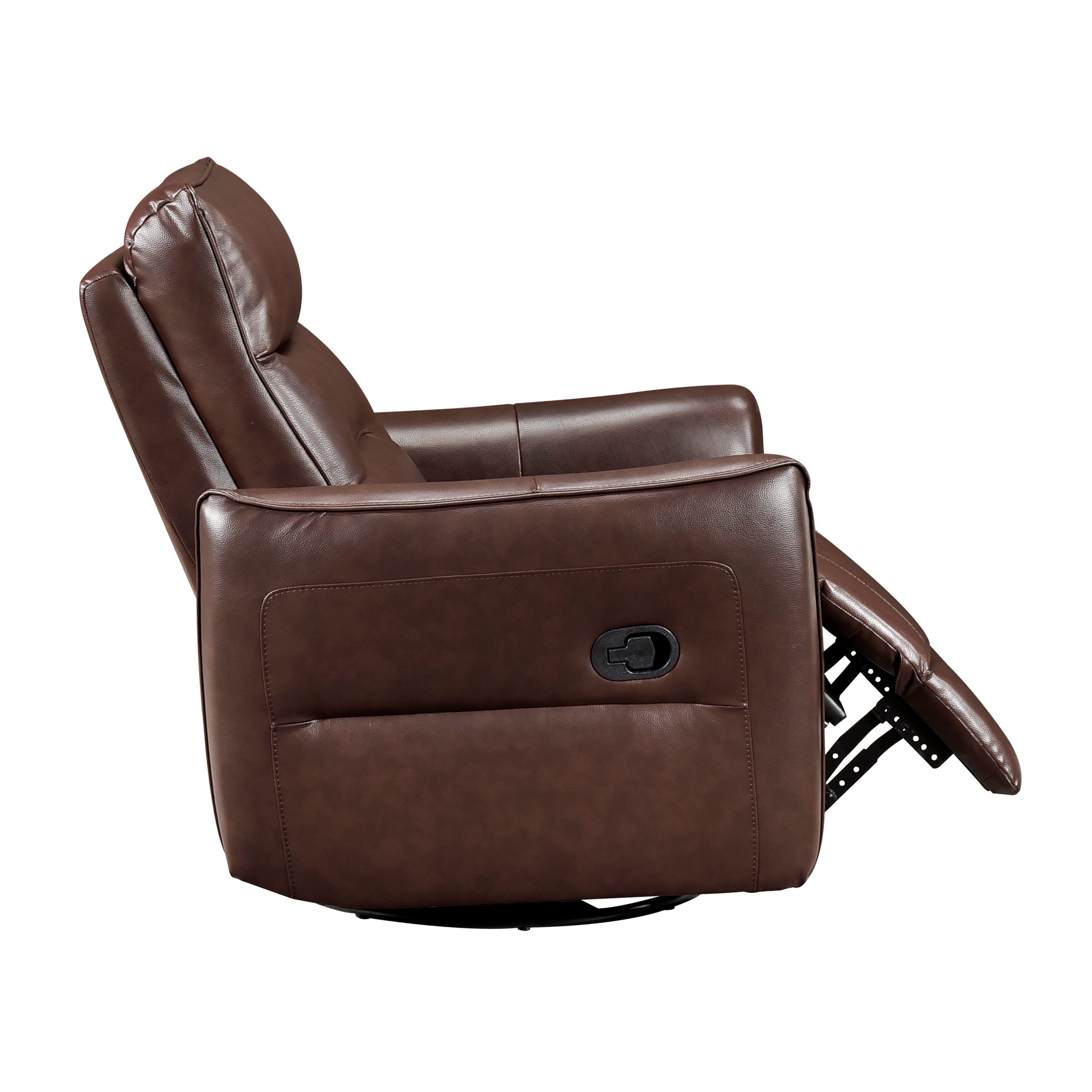 9713BRW-1SW Swivel Glider Reclining Chair - 9713BRW-1SW
