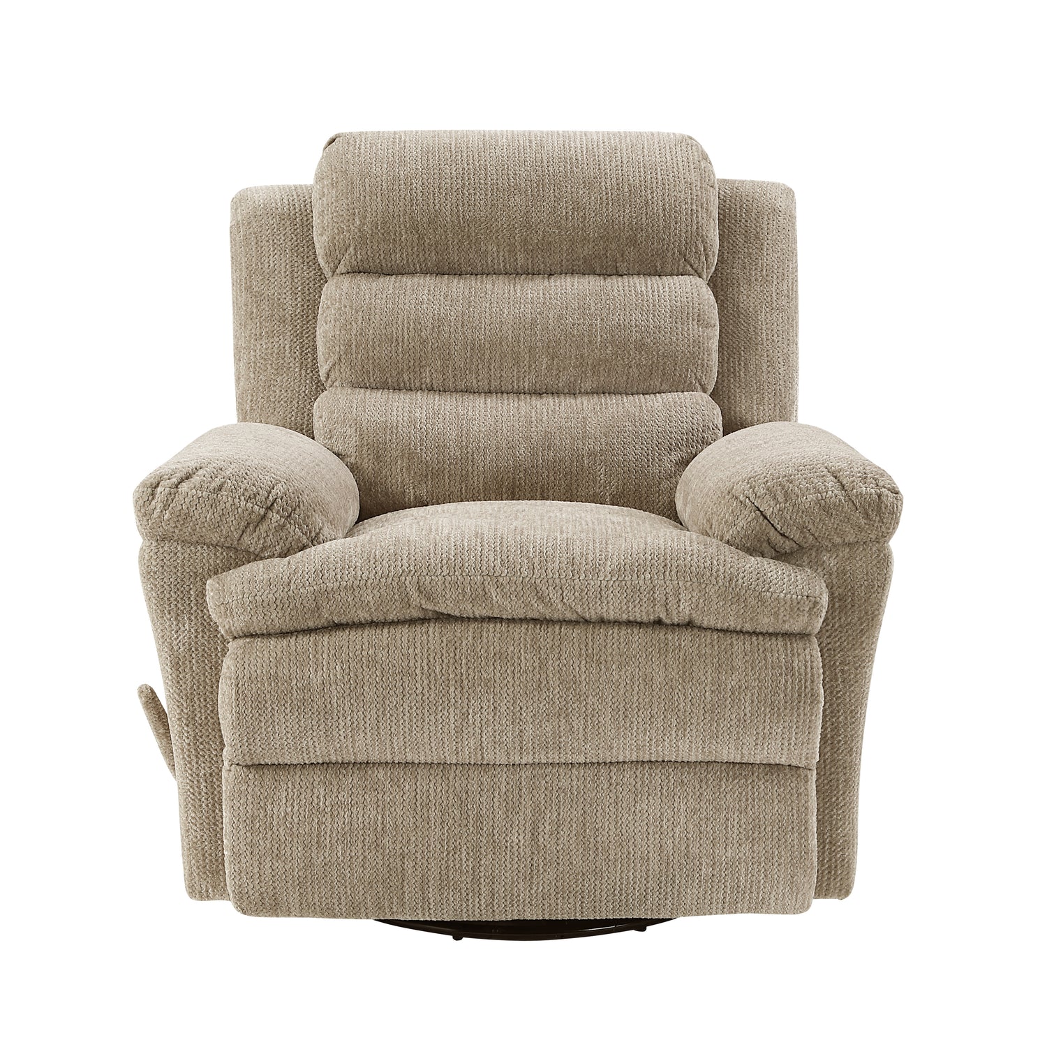 9725BRW-1SW Swivel Glider Reclining Chair - 9725BRW-1SW