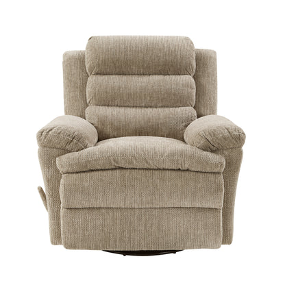 9725BRW-1SW Swivel Glider Reclining Chair - 9725BRW-1SW