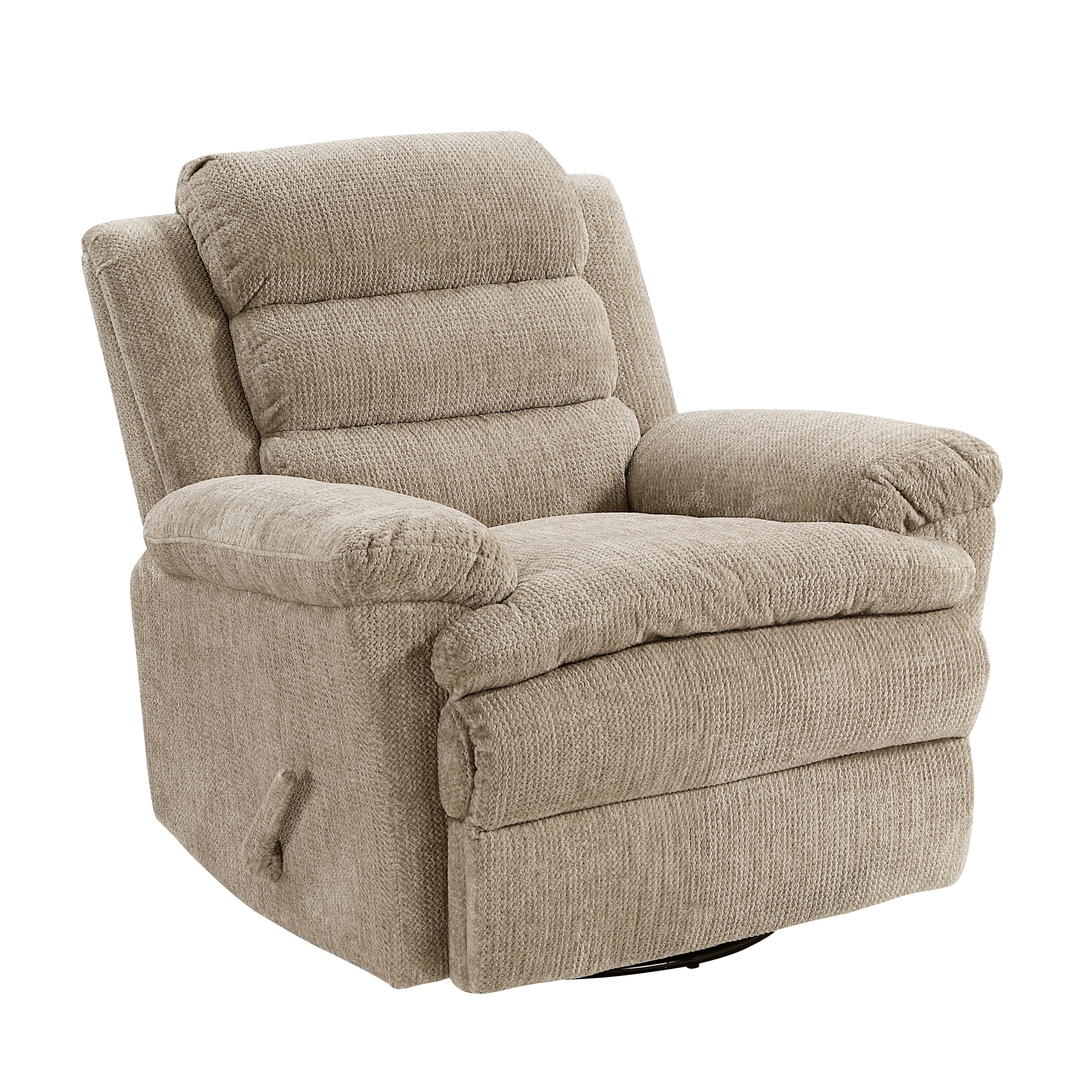 9725BRW-1SW Swivel Glider Reclining Chair - 9725BRW-1SW