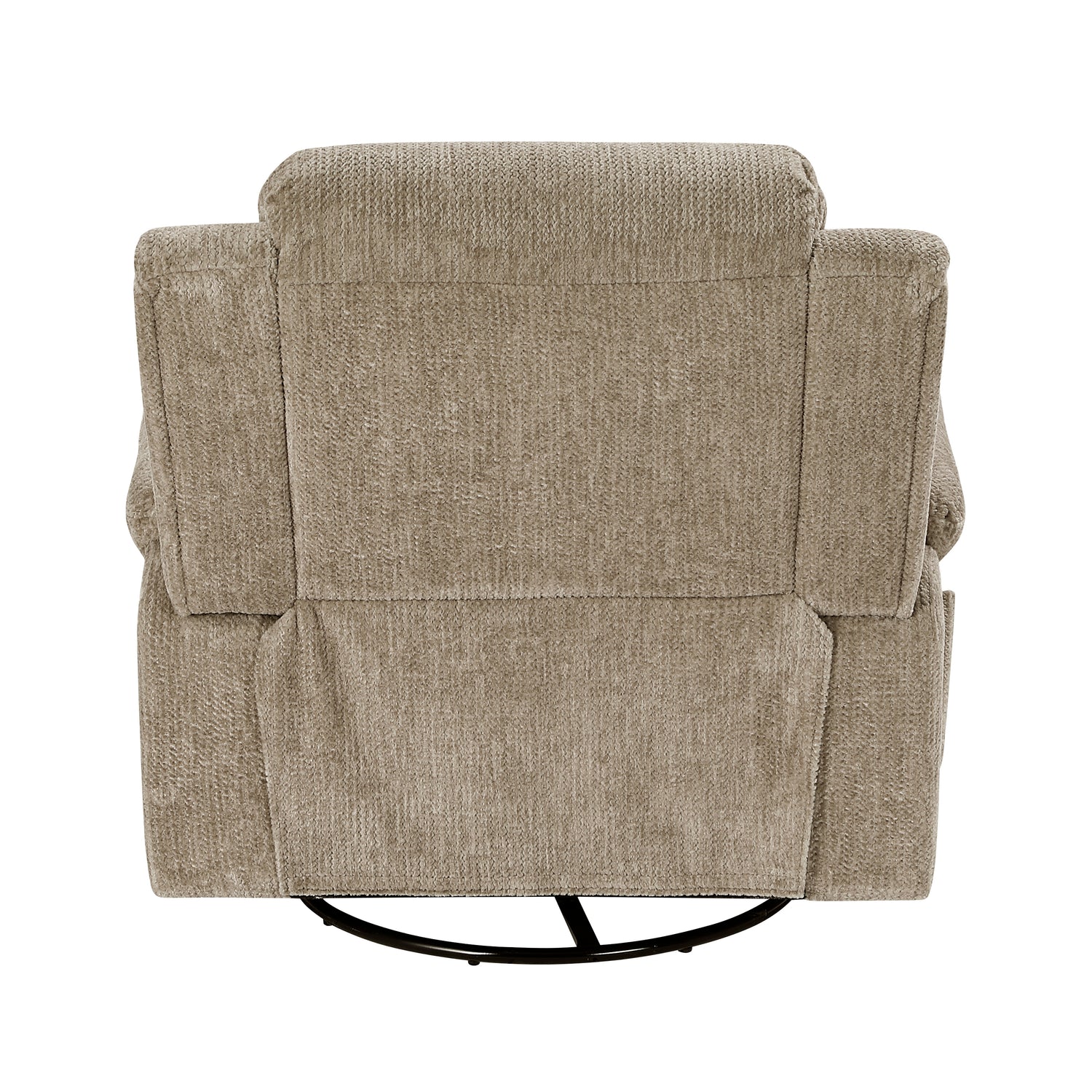9725BRW-1SW Swivel Glider Reclining Chair - 9725BRW-1SW