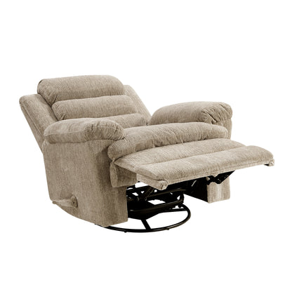 9725BRW-1SW Swivel Glider Reclining Chair - 9725BRW-1SW