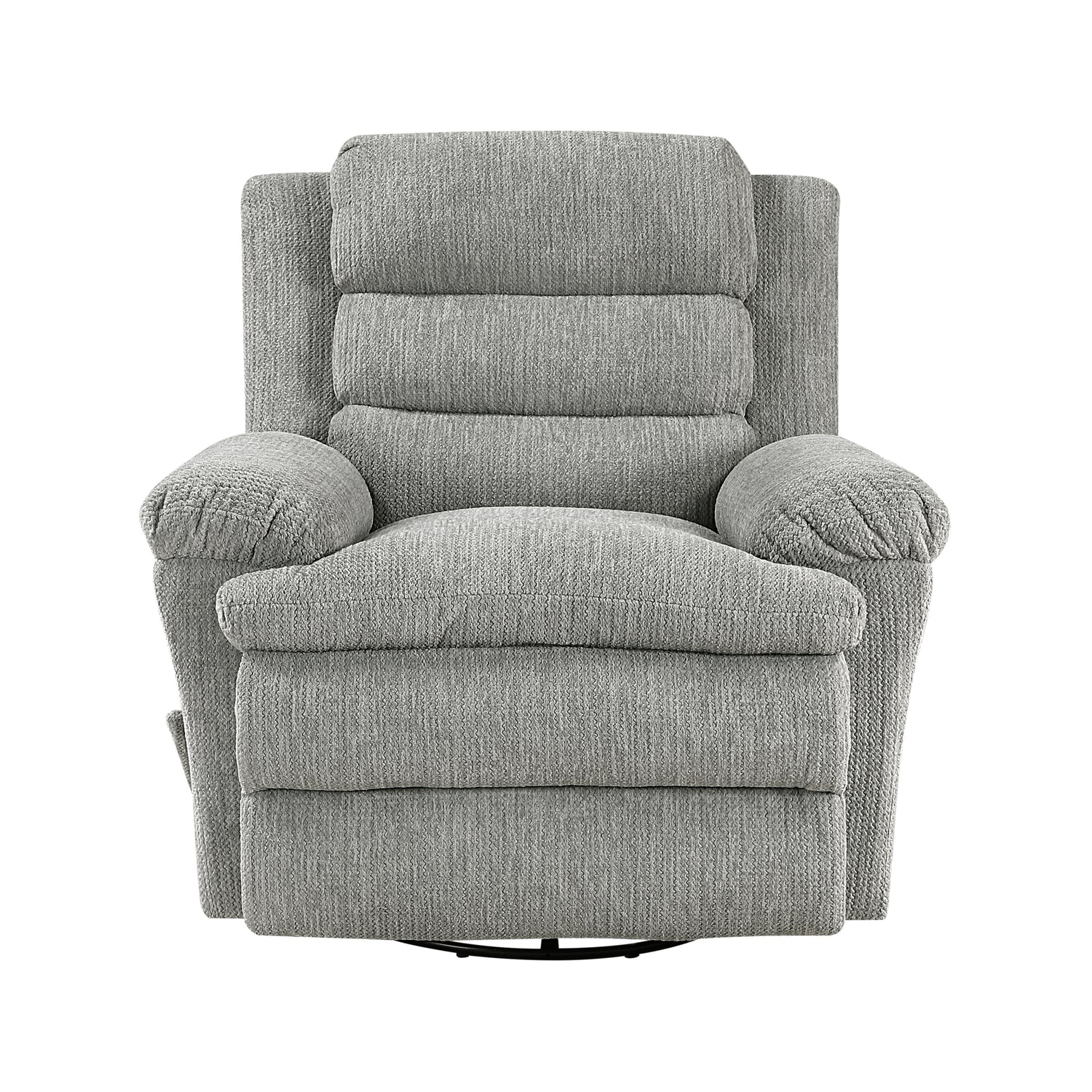9725GRY-1SW Swivel Glider Reclining Chair - 9725GRY-1SW