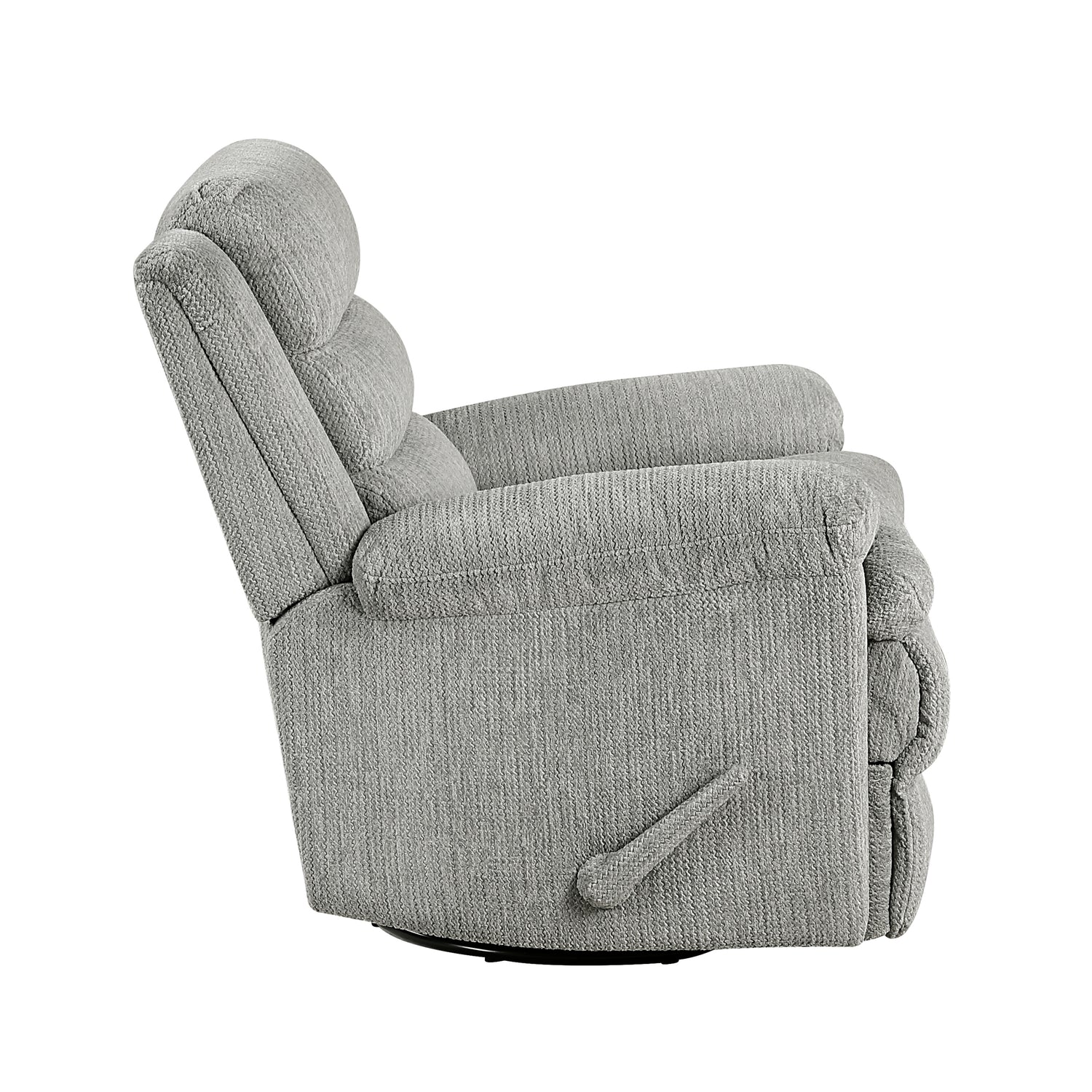 9725GRY-1SW Swivel Glider Reclining Chair - 9725GRY-1SW