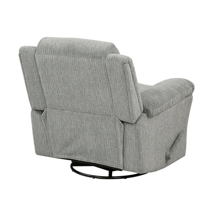 9725GRY-1SW Swivel Glider Reclining Chair - 9725GRY-1SW