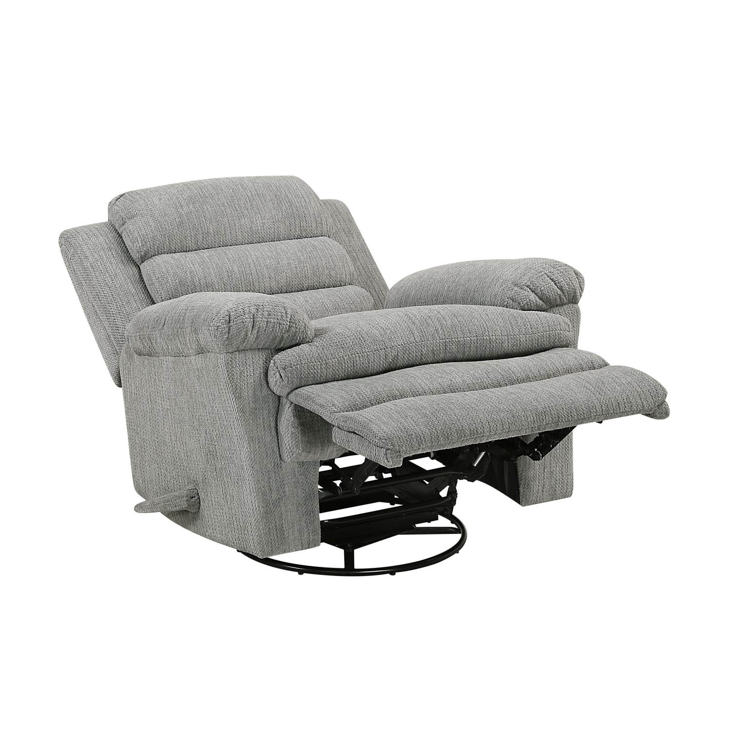 9725GRY-1SW Swivel Glider Reclining Chair - 9725GRY-1SW