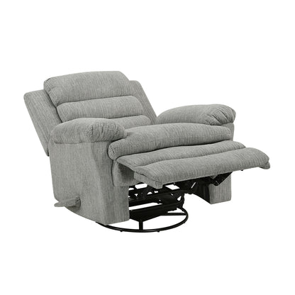 9725GRY-1SW Swivel Glider Reclining Chair - 9725GRY-1SW