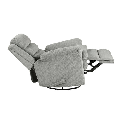 9725GRY-1SW Swivel Glider Reclining Chair - 9725GRY-1SW
