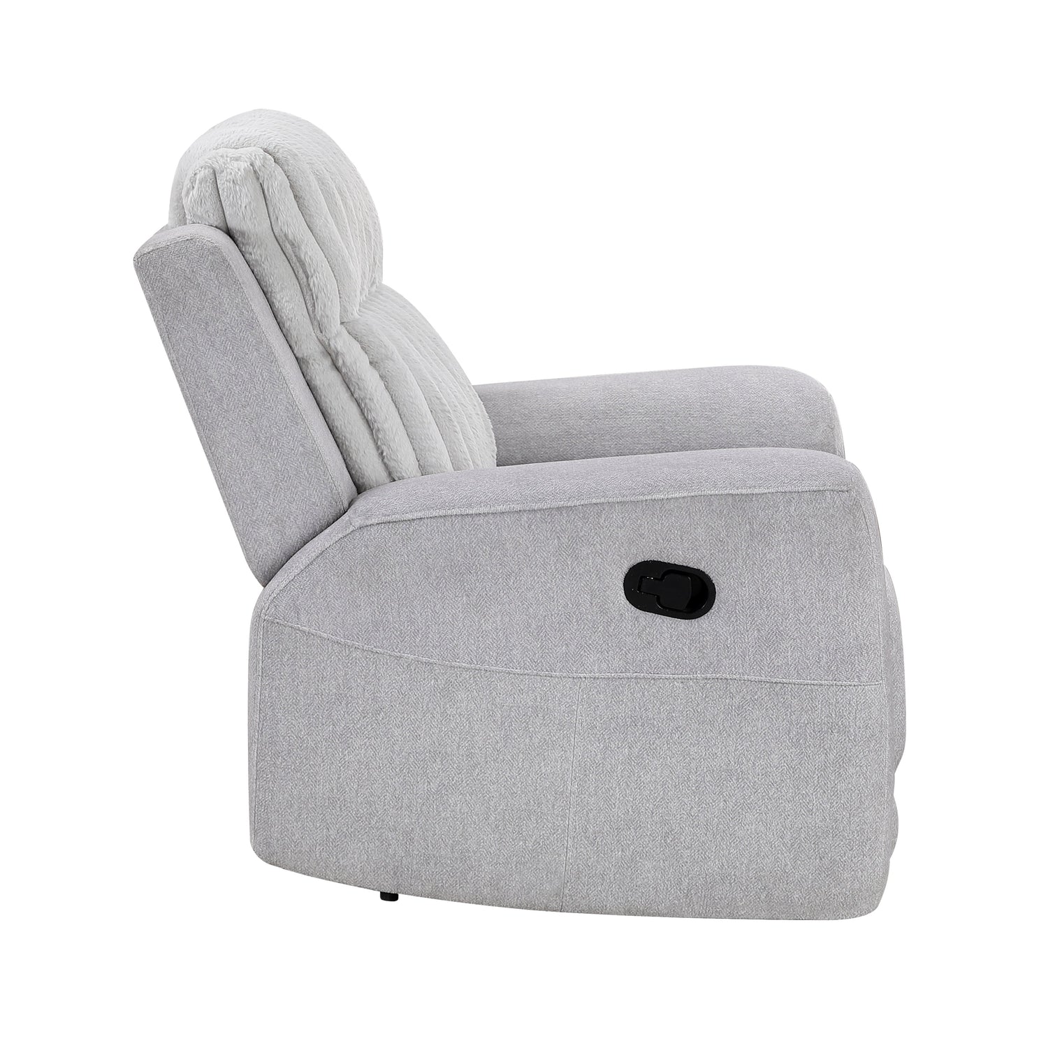Benton Light Gray Double Reclining Living Room Set from Homelegance - Luna Furniture