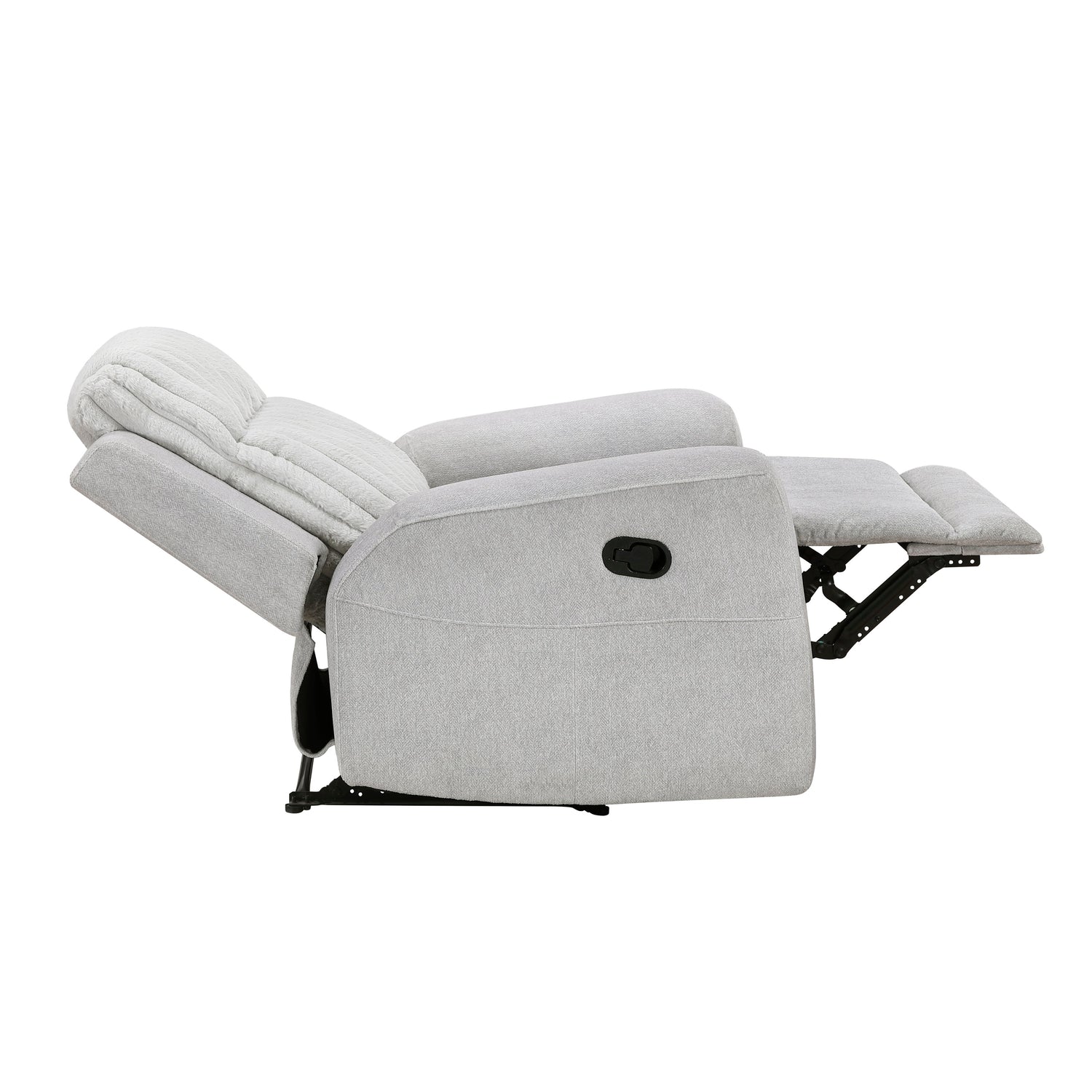 Benton Light Gray Double Reclining Living Room Set from Homelegance - Luna Furniture