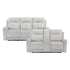 9728LGY*2 2pc Set: Sofa, Love - 9728LGY*2
