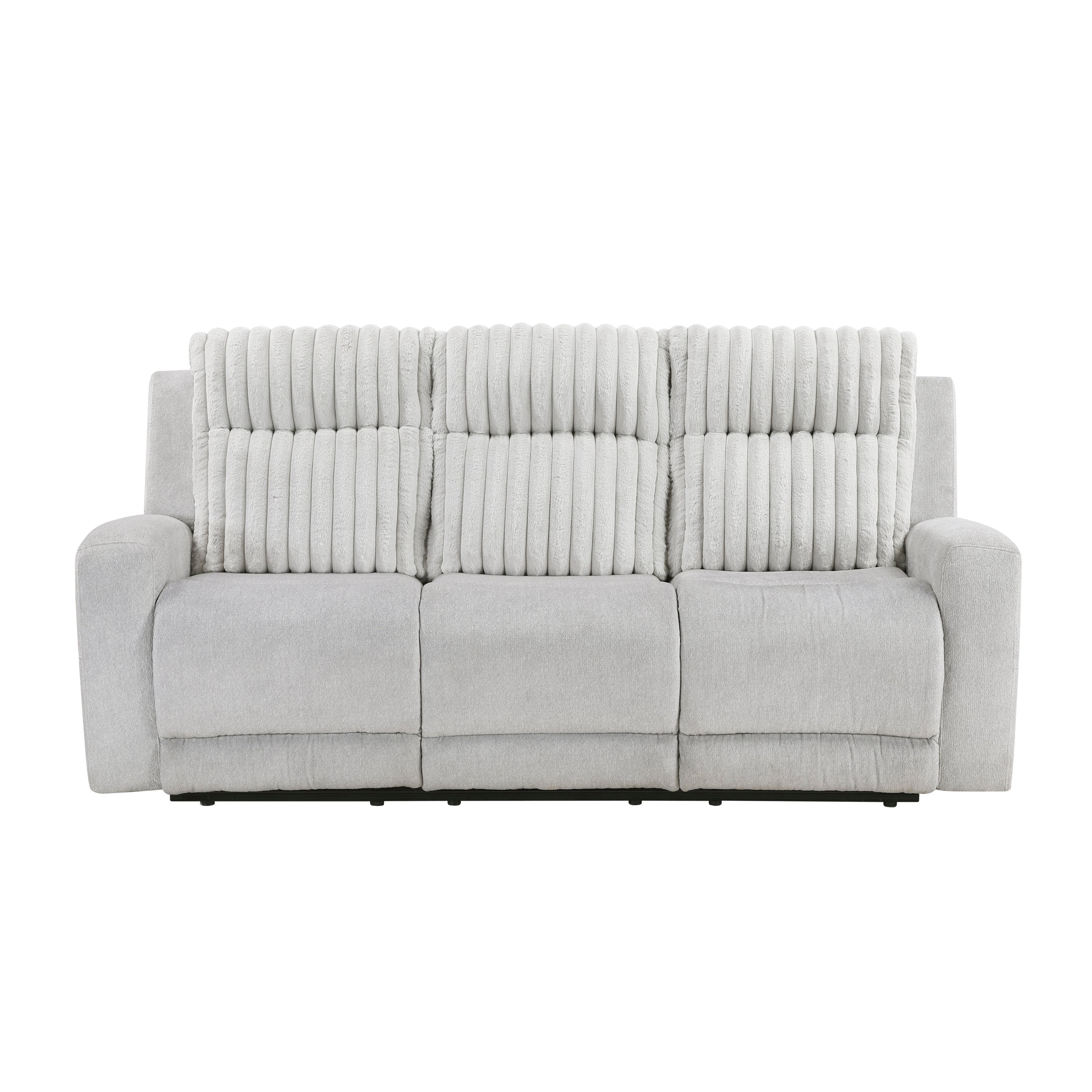 9728LGY*2 2pc Set: Sofa, Love - 9728LGY*2