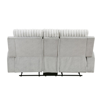9728LGY*2 2pc Set: Sofa, Love - 9728LGY*2