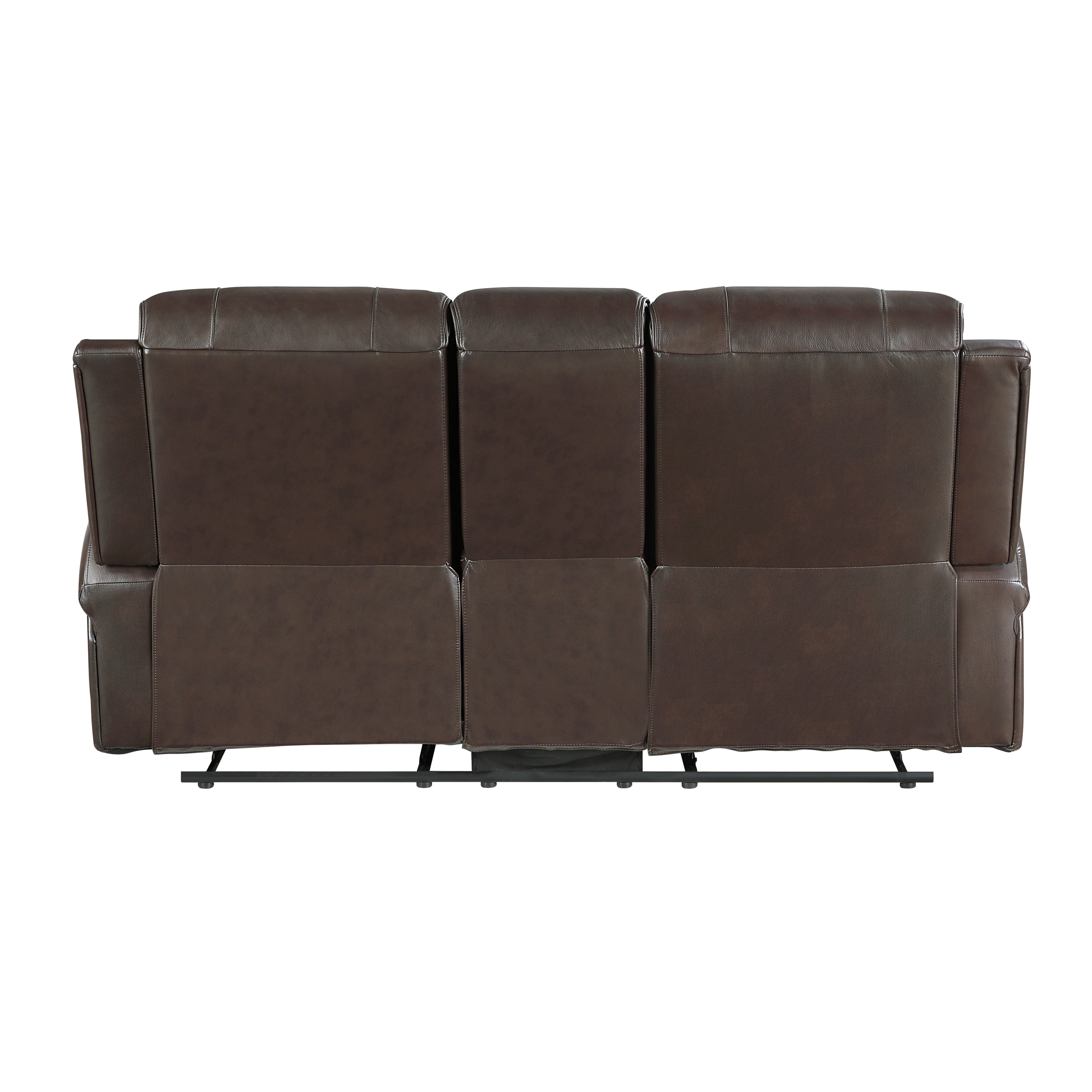 9735BRW*2 2pc Set: Sofa, Love - 9735BRW*2