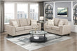 Zander Taupe Living Room Set from Homelegance - Luna Furniture