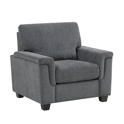 Chelsea Dark Gray Living Room Set from Homelegance - Luna Furniture