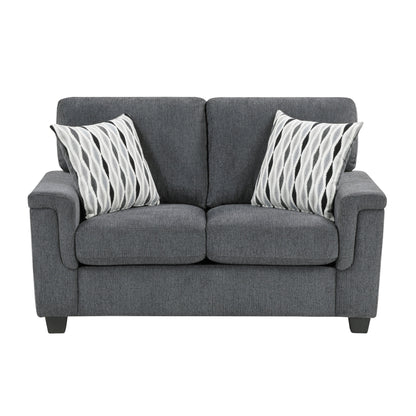 Chelsea Dark Gray Living Room Set from Homelegance - Luna Furniture