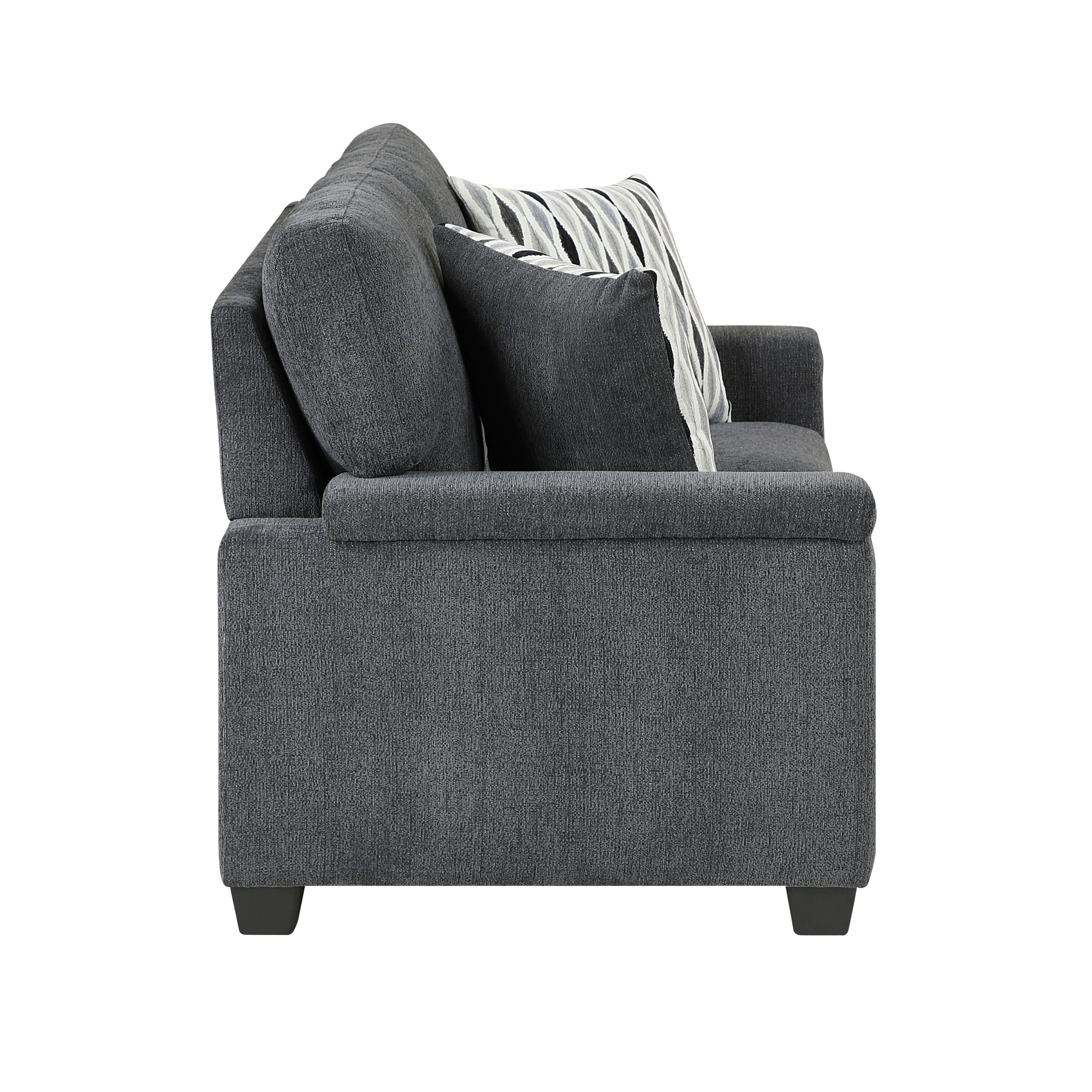Chelsea Dark Gray Living Room Set from Homelegance - Luna Furniture