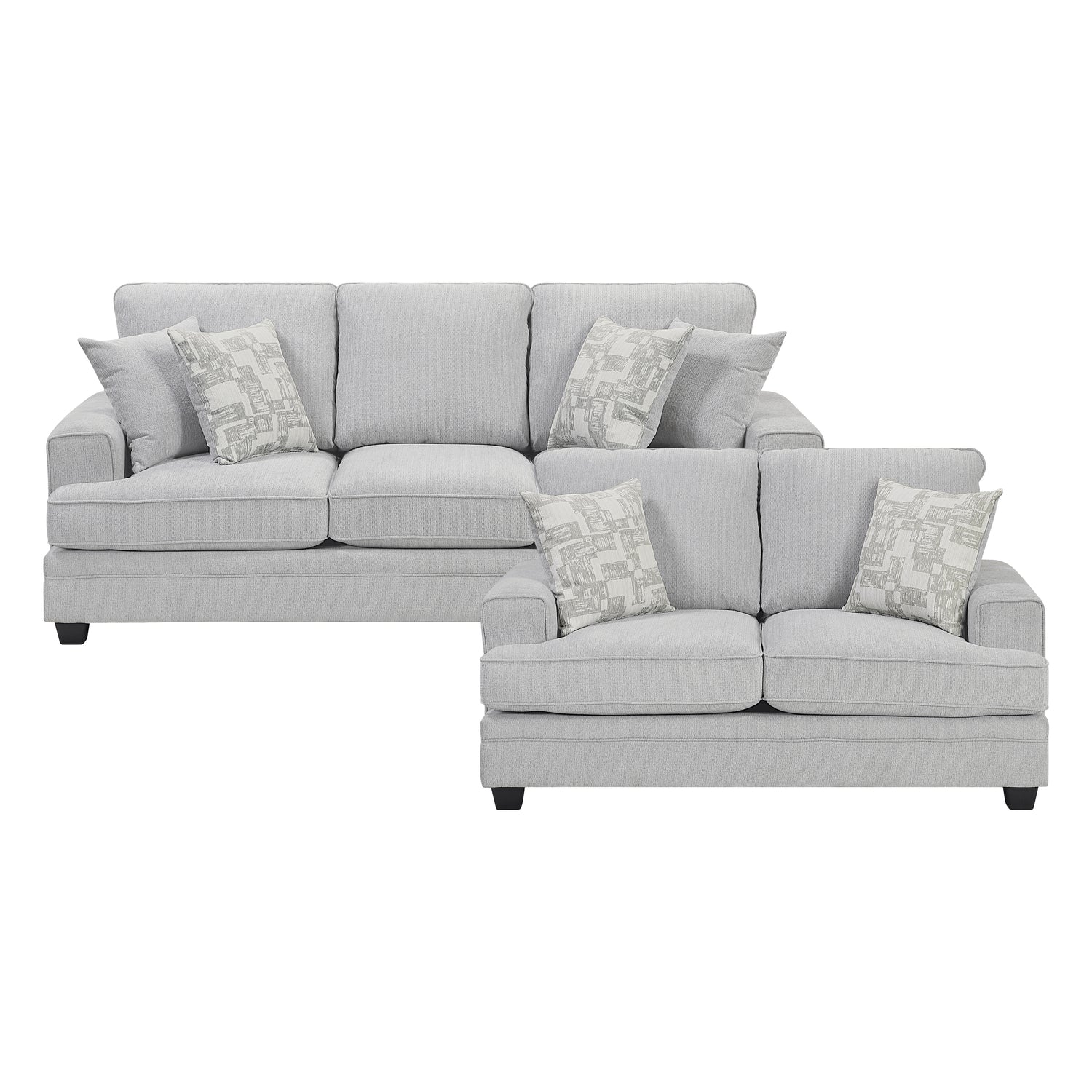 9747SN*2 2pc Set: Sofa, Love - 9747SN*2